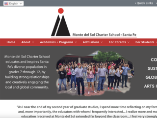 charter school website designer
