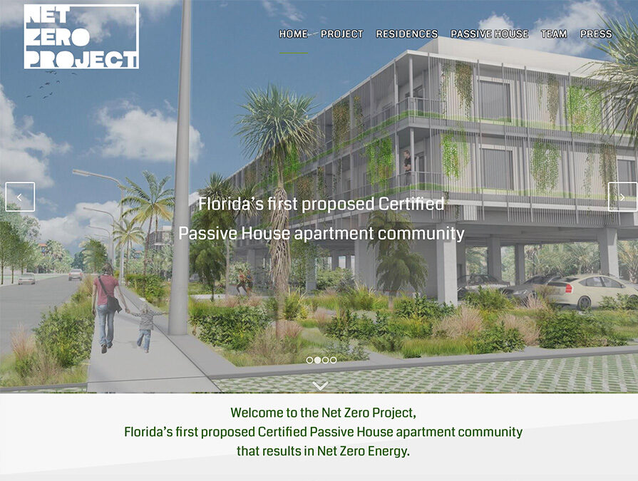 Net Zero Project Florida's first Passive House apartment community