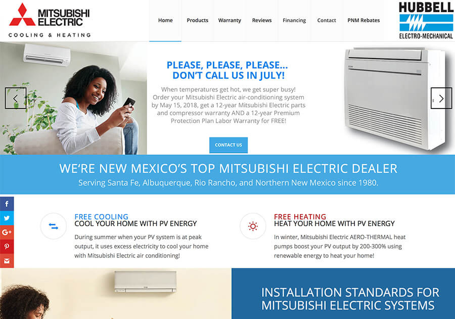 Hubbell Mech/Mitsubishi Electric Santa Fe NM